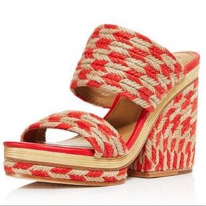 Tory Burch Lola Jute Platform Sandals